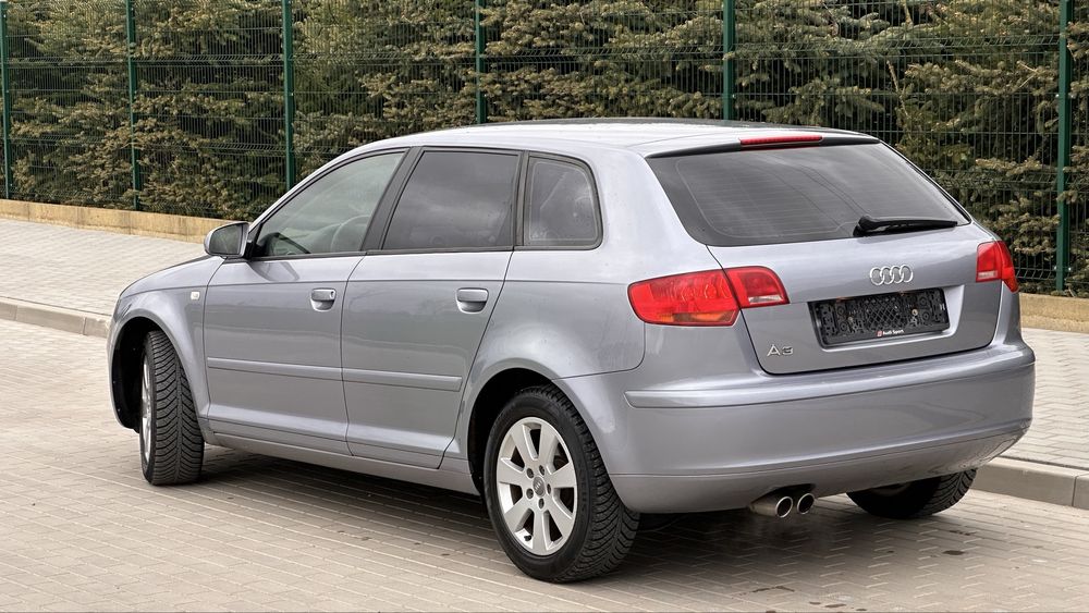 Audi A3, 1.8 TURBO, Udokumentowany przebieg, Bardzo zadbany, 2007r