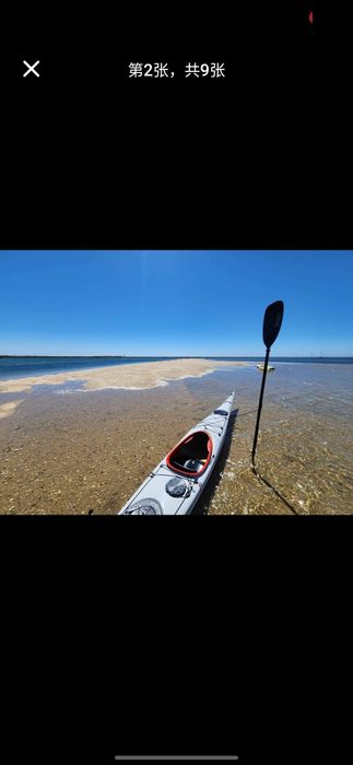 5.5m caiaque fibra de vidro