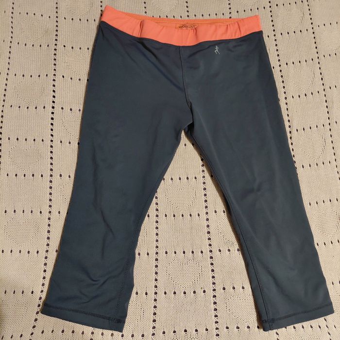 Workout  legginsy getry krótkie sportowe M