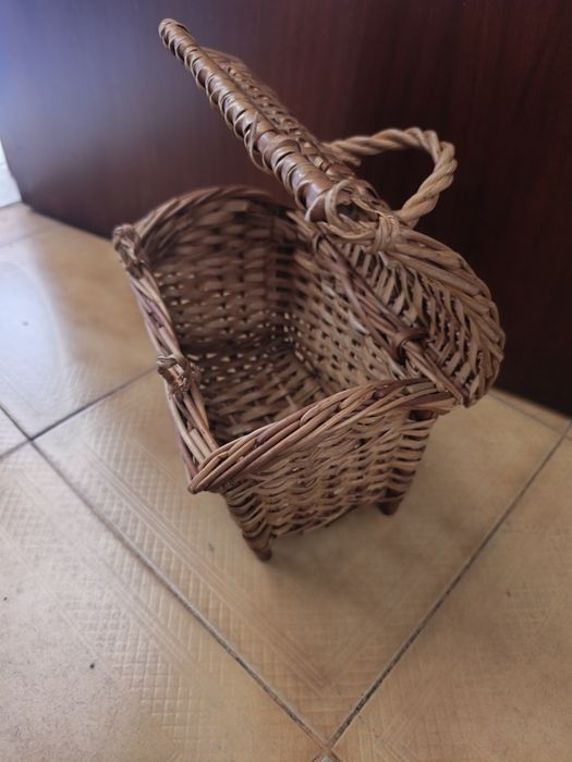 Cesta piquenique antiga