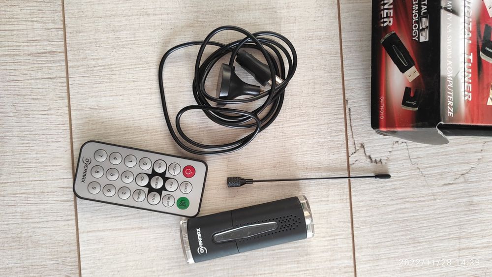 Overmax OV-TN-0-1 B tuner DVB-T na komputer