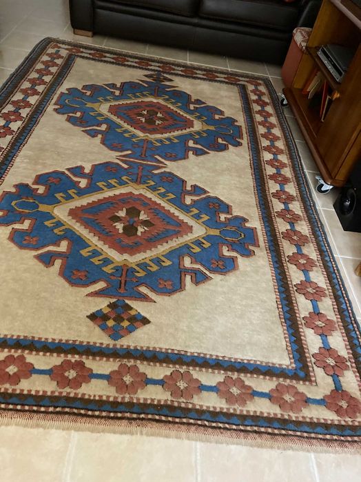 Tapete Persa - 100% Pura Lã - Execução Manual