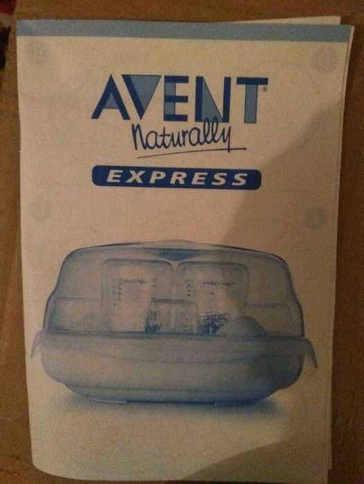 Esterilizador de biberões micro-ondas Avent