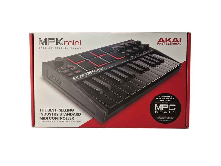 Akai MPK Mini MK3 Black klawiatura sterująca