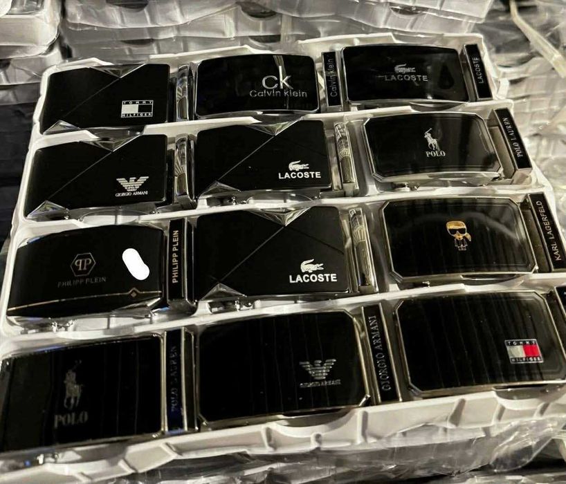 Przepiękne męskie paski zaznaczone 110/130 cm