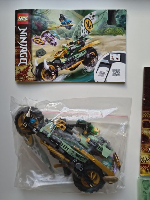 LEGO ninjago 71747,  70602, 71745, 70680  kompletne 100%