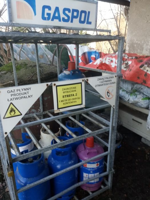 Wymiana butli gazowych