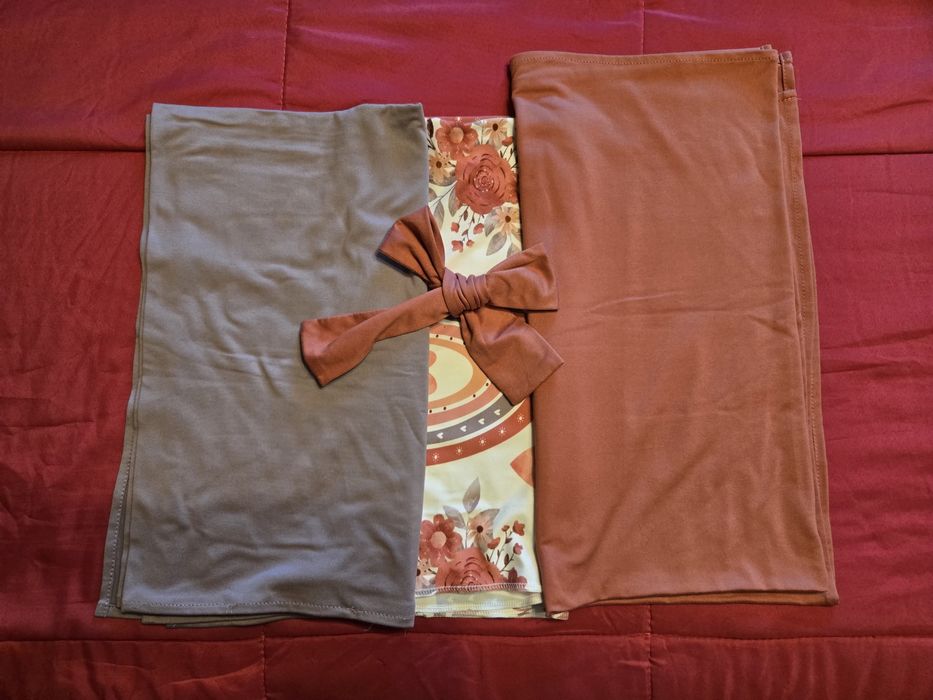 Swaddle - Conjunto de 3 Swaddles para envolver o bebé