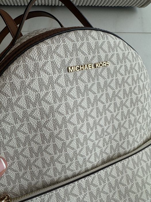 MICHAEL KORS damski plecak duża wielkość wielkość Vanilla 25/32/14 cm
