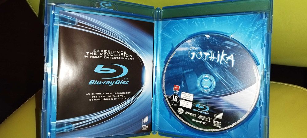 Film Gothika blu-ray disc
