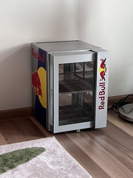 Mini lodówka red byll - idealny stan