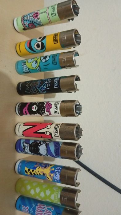 isqueiros Clipper usados mas em bom estado