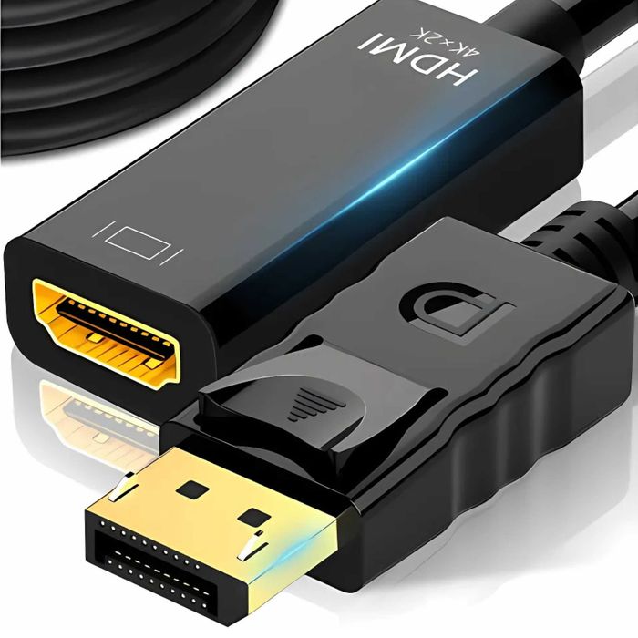 Adapter DisplayPort do HDMI 4K 60Hz – do laptopa, TV, jednokierunkowy