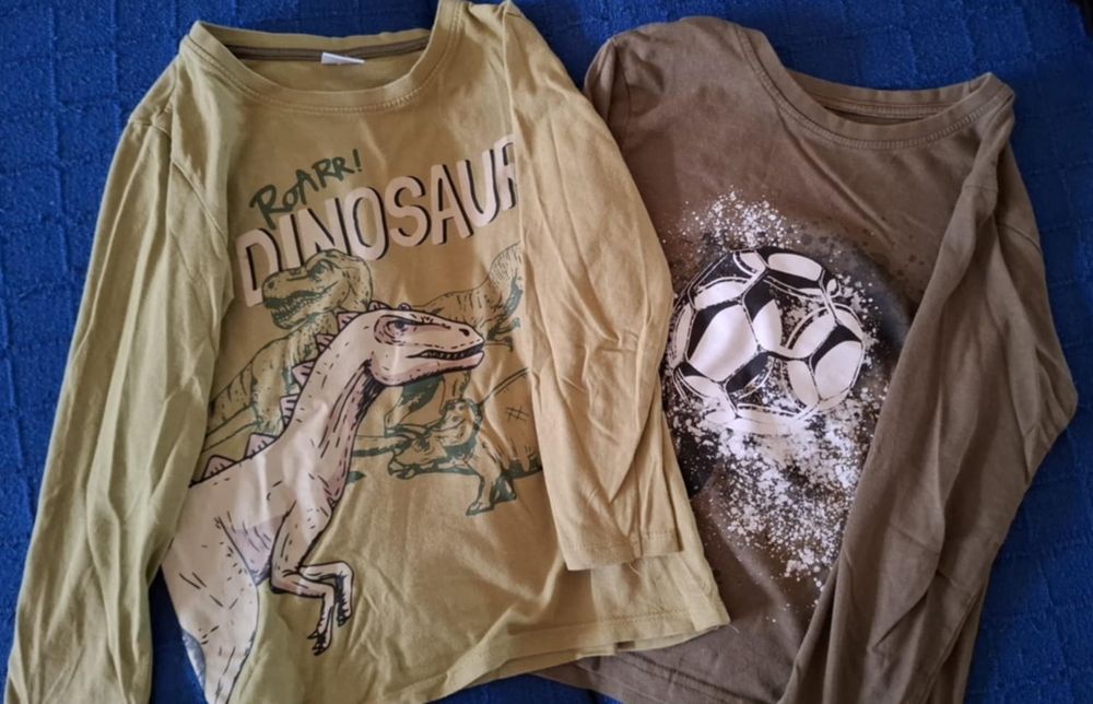 2 camisolas 6/7 anos 122cm