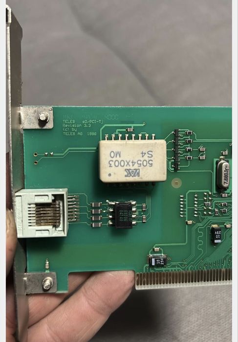 Karta isdn pci TELES S0/PCI – retro 1998 (M2)