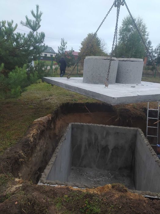 Szambo Betonowe z Wykopem Kompleksowo Szamba Kanał Samochodowy