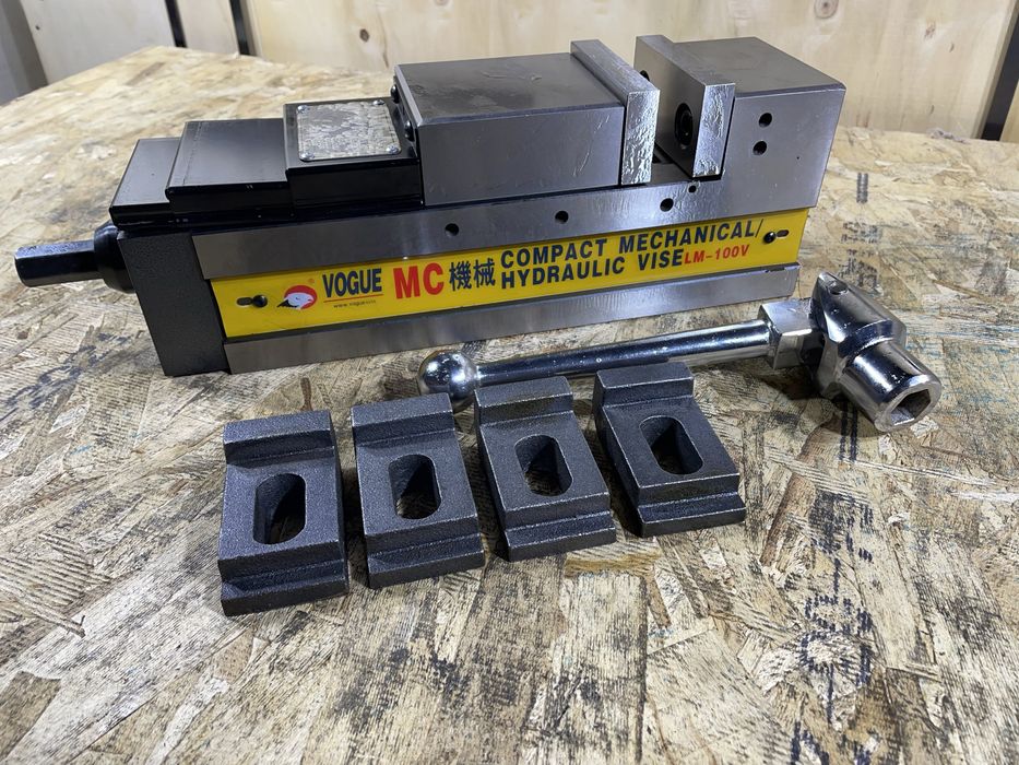 Лещата прецизійні гідравлічні механічні LM 100-200 мм