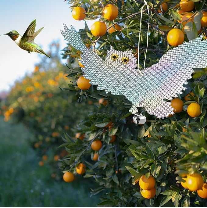 Odstraszacz ptaków zawieszka taśma odblaskowa odstraszająca ptaki