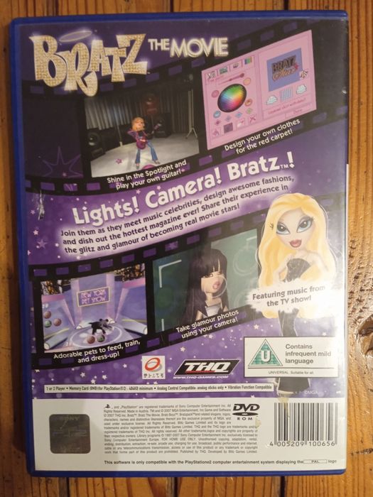 BRATZ the movie PS2
