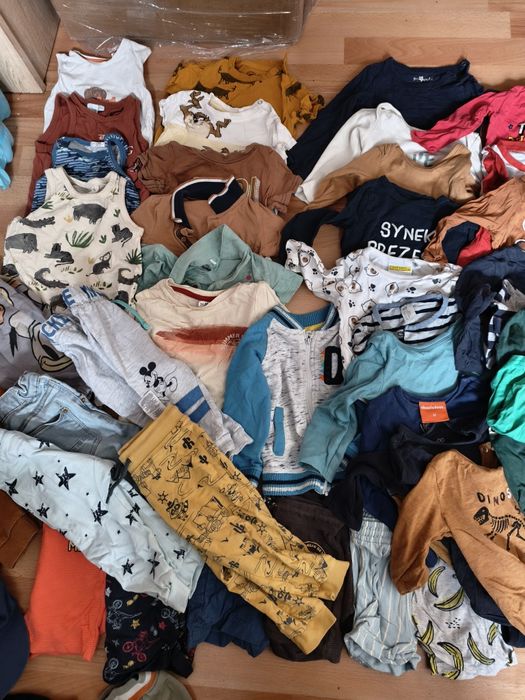 Ubranka dla chłopca 80 rozmiar