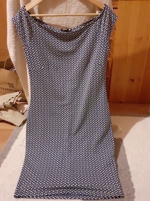 Granatowa sukienka Sinsay rozm.XL