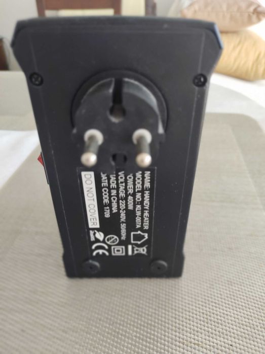 grzejnik elektryczny mały 400 W.