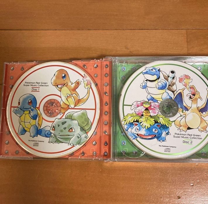 Novo e selado Pokemon Red Green Super Music Collection 4 CD