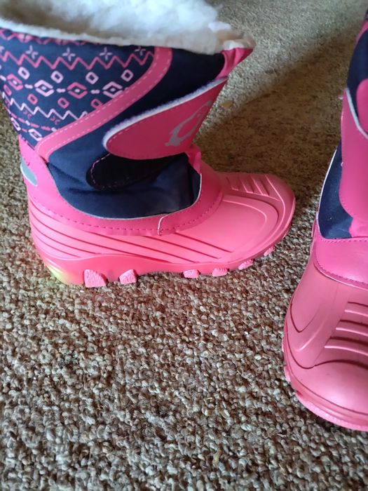 Botas para a neve, com luzes