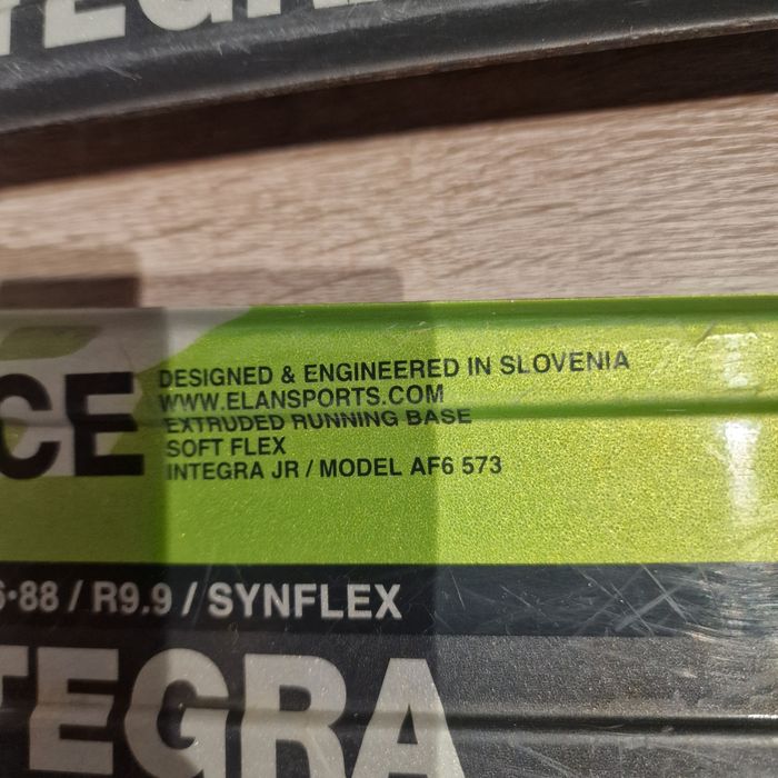 Narty dziecięce Elan Race Integra Jr 120 cm + wiązania EL 4.5