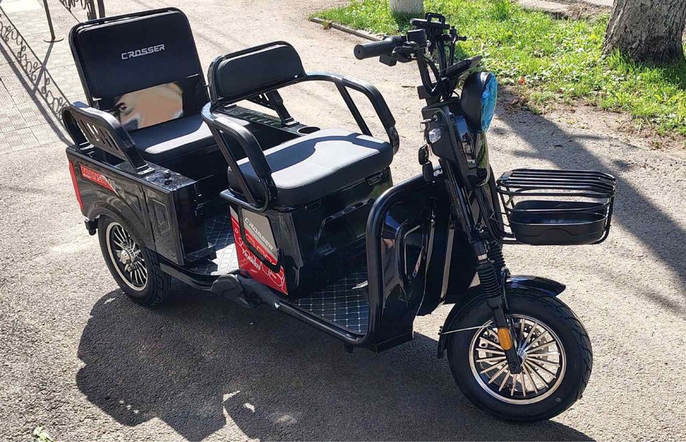 Трицикл електричний грузовий