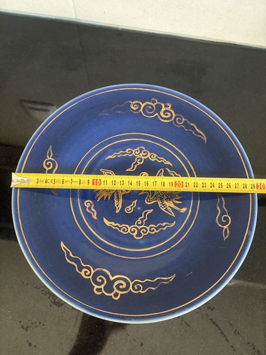 Prato de porcelanna chines antiga