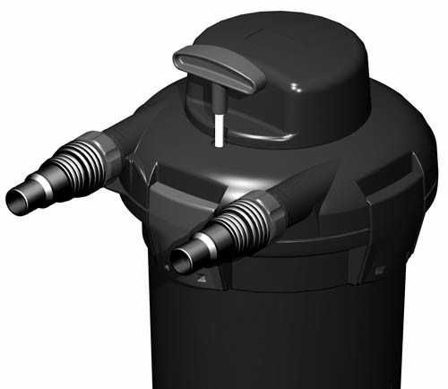 filtro de pressão completo para lago PONTEC PondoPress Set 5000 NOVO