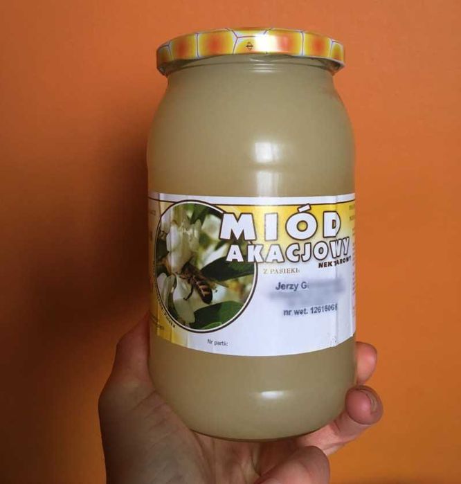 Zestaw miodów 3x akacjowy wielokwiat spadziowo-nektar infekcje dzieci