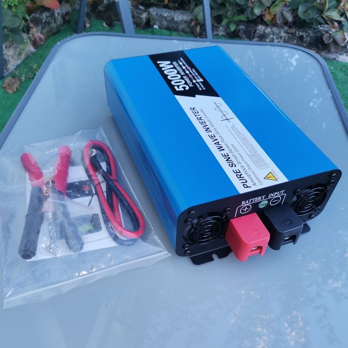Inversor 5000w 24v ou 12v para 220v Novo