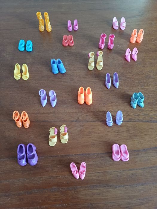 Sapatos da Barbie