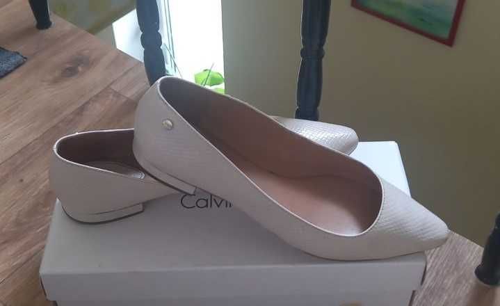 Елегантні жіночі балетки туфлі Сalvin Klein 38,5,