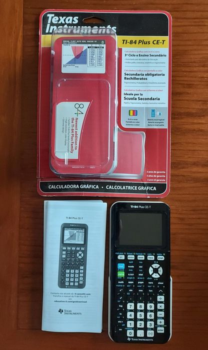 Calculadora gráfica Texas Instruments TI-84 Plus CE-T