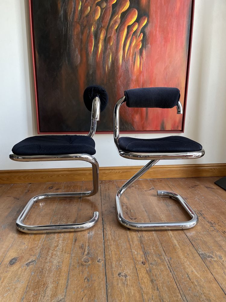 *rezerwacja*Mid Century modern”cobra chair” krzesło 1 z 2