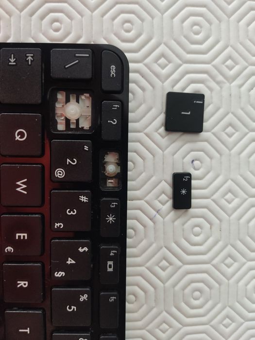 AVARIADO - Teclado portátil HP 15-B série para aproveitamento de tecla