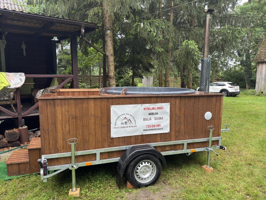 Mobilna Balia jacuzzi  6-8 osób