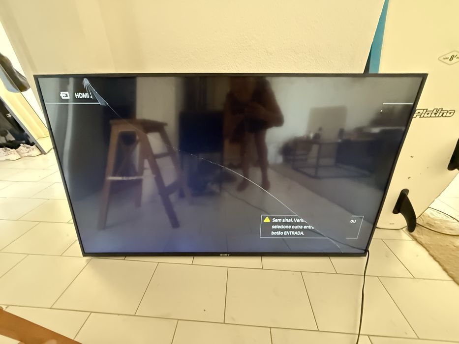 Tv sony 55” para peças