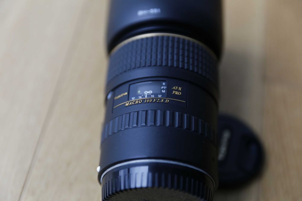 Tokina AF 100 f/2,8 D AT-X PRO Makro Canon pierwszy-jedyny wlasciciel