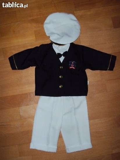 Garnitur dla chłopca do Chrztu roz. 68