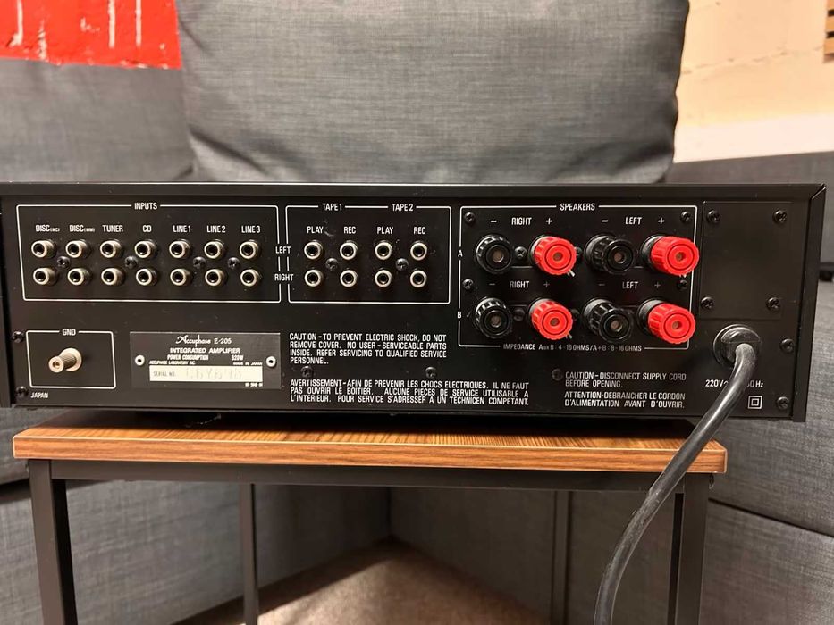 ‼️ Усилитель Accuphase E-205 — легенда Японии, MM/MC, звук на годы