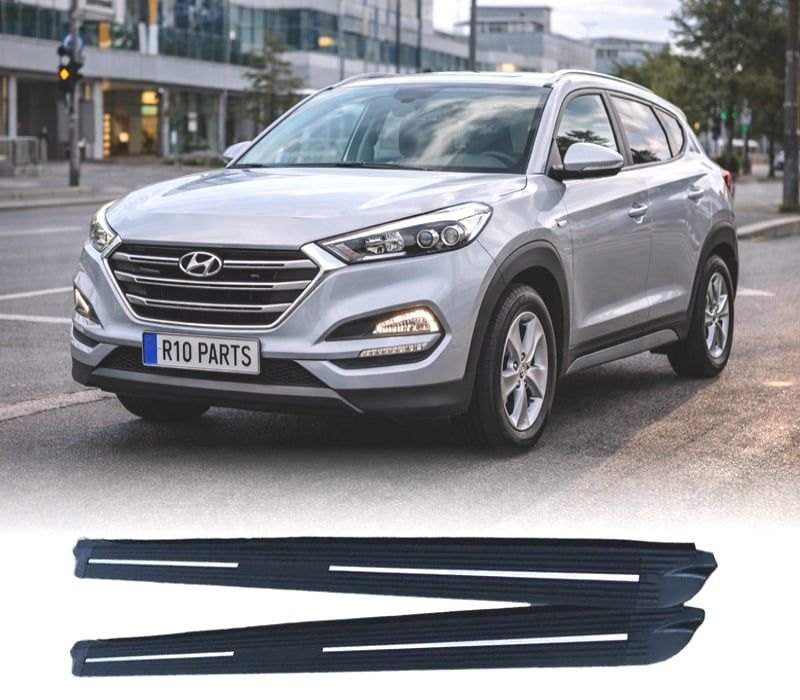 ESTRIBOS PRETOS HYUNDAI TUCSON 15-20