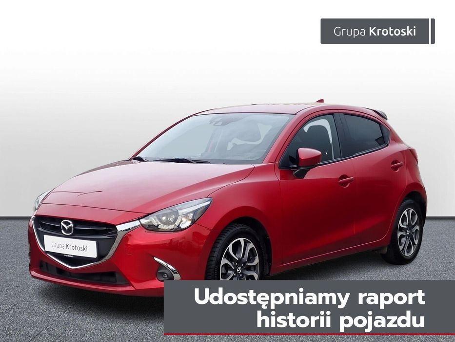 Mazda 2 rata brutto od 2 072 zł / m-c |Klimatyzacja Kamera Head Up Podgrzewane