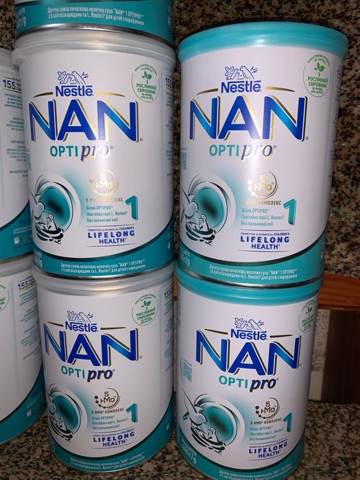 Смесь NAN OptiPro 1 суміш по 400 грамм