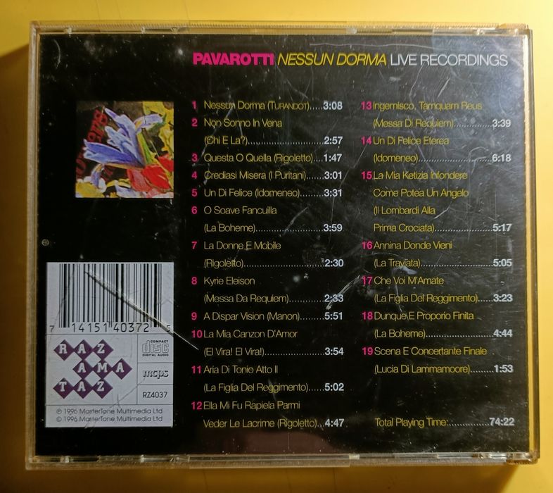CD.  -   Pavarotti