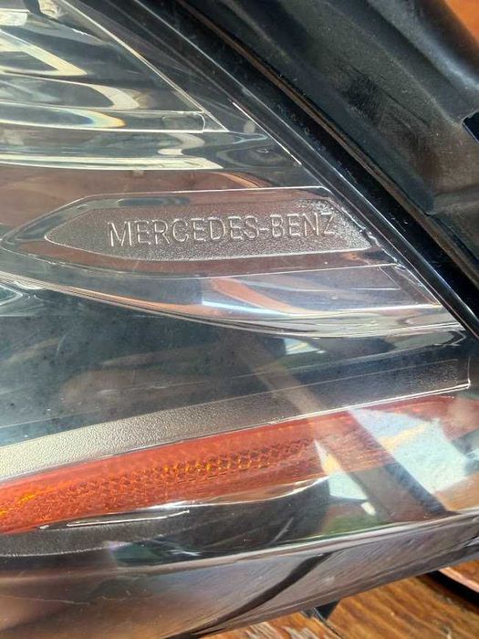 фара mersedes передня ліва глс х166 2018 р америка чорне око