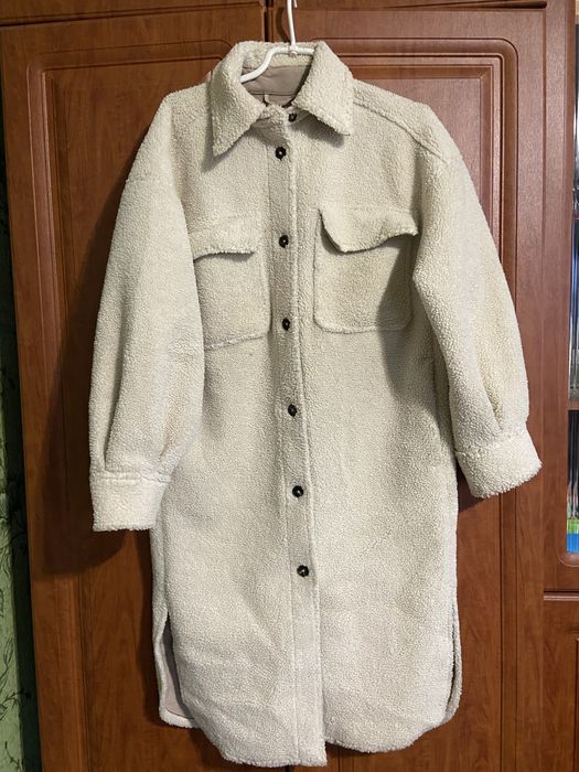 Шуба тедді жіноча, розмір хs оверсайз, підходить на м